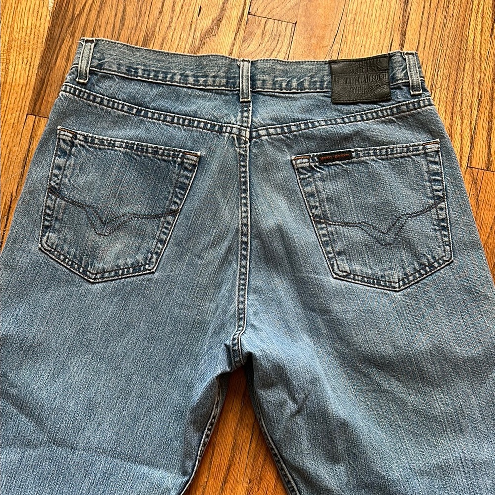 Harley Davidson Men's Blue Jeans - Picture 7 of 8